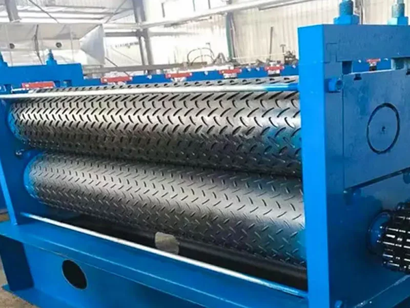 embossing line